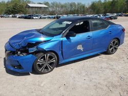 Nissan Sentra sr salvage cars for sale: 2021 Nissan Sentra SR