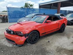 Salvage cars for sale from Copart Riverview, FL: 2012 Ford Mustang GT