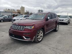 Jeep salvage cars for sale: 2019 Jeep Grand Cherokee Summit