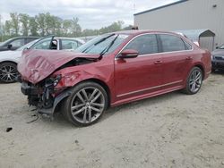 Vehiculos salvage en venta de Copart Spartanburg, SC: 2016 Volkswagen Passat S