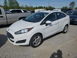 Ford Fiesta salvage cars for sale: 2017 Ford Fiesta SE
