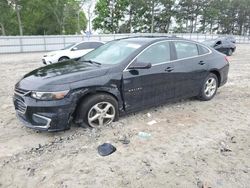 Chevrolet Malibu ls salvage cars for sale: 2017 Chevrolet Malibu LS