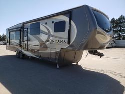 Salvage cars for sale from Copart Eldridge, IA: 2019 Montana Travel Trailer