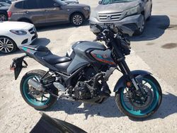 Salvage cars for sale from Copart Sun Valley, CA: 2023 Yamaha MT-03