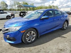 Honda Civic LX salvage cars for sale: 2018 Honda Civic LX