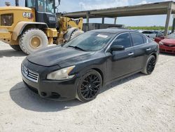 Salvage cars for sale from Copart West Palm Beach, FL: 2014 Nissan Maxima S
