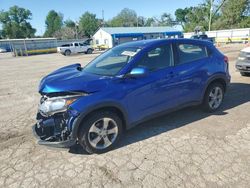 Honda HR-V LX salvage cars for sale: 2018 Honda HR-V LX