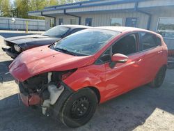 Salvage cars for sale from Copart Arlington, WA: 2014 Ford Fiesta SE