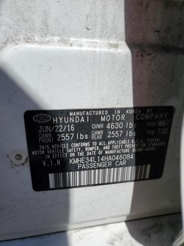 2017 Hyundai Sonata Hybrid