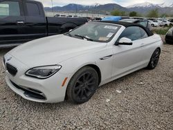 BMW salvage cars for sale: 2016 BMW 640 I