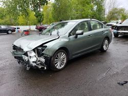 Subaru salvage cars for sale: 2016 Subaru Impreza Premium Plus