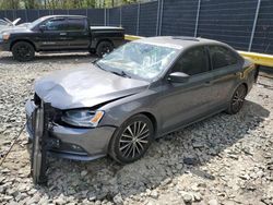 Salvage cars for sale from Copart Waldorf, MD: 2016 Volkswagen Jetta Sport