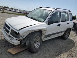 Chevrolet Tracker Vehiculos salvage en venta: 2000 Chevrolet Tracker