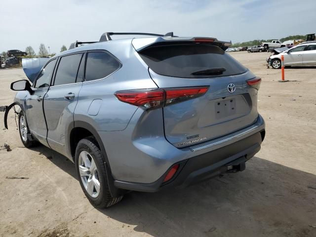 2022 Toyota Highlander Hybrid LE