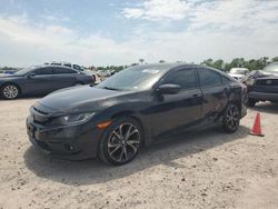 Vehiculos salvage en venta de Copart Houston, TX: 2021 Honda Civic Sport