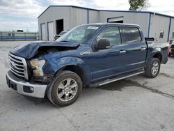 Salvage cars for sale from Copart Tulsa, OK: 2015 Ford F150 Supercrew