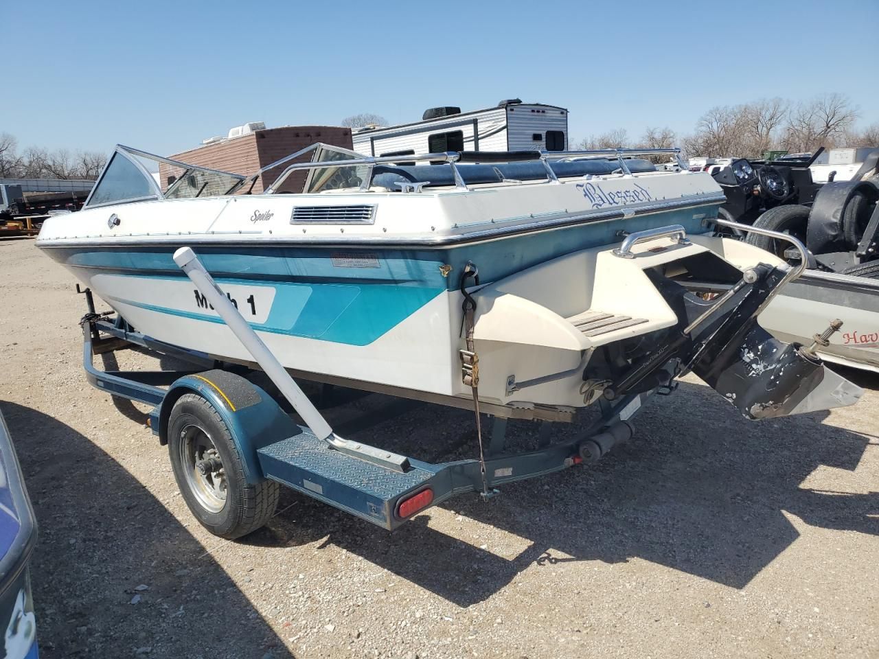 1989 Mach Boat Wtrlr For Sale in Des Moines, IA Lot #49522***