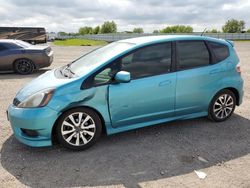 Vehiculos salvage en venta de Copart Houston, TX: 2012 Honda FIT Sport