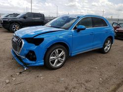 Salvage cars for sale from Copart Greenwood, NE: 2020 Audi Q3 Premium S Line