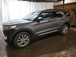 Ford salvage cars for sale: 2021 Ford Explorer XLT