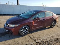 Honda Civic exl salvage cars for sale: 2013 Honda Civic EXL