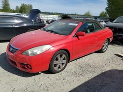 Salvage cars for sale from Copart Arlington, WA: 2008 Toyota Camry Solara SE