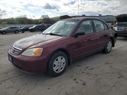 Honda Civic lx salvage cars for sale: 2003 Honda Civic LX