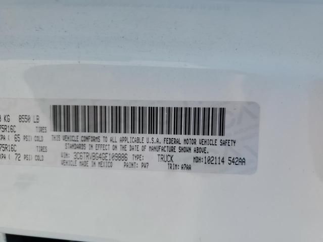 2016 Dodge RAM Promaster 1500 1500 High