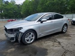 Ford Vehiculos salvage en venta: 2018 Ford Fusion SE