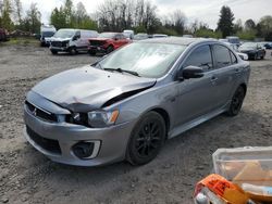 Mitsubishi salvage cars for sale: 2017 Mitsubishi Lancer ES