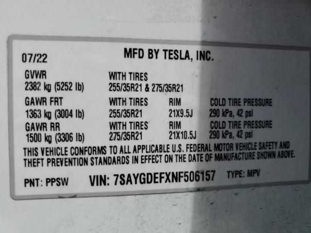 2022 Tesla Model Y