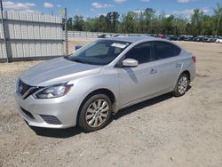 Salvage cars for sale from Copart Lumberton, NC: 2016 Nissan Sentra S