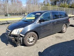 Honda Odyssey salvage cars for sale: 2007 Honda Odyssey Touring