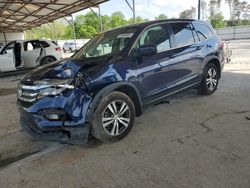 Honda Pilot ex salvage cars for sale: 2016 Honda Pilot EX