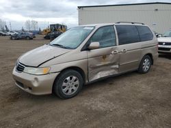 Vehiculos salvage en venta de Copart Rocky View County, AB: 2002 Honda Odyssey EXL