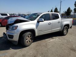 Salvage cars for sale from Copart Rancho Cucamonga, CA: 2020 Chevrolet Colorado