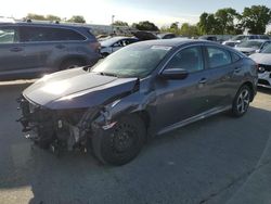 Honda Civic LX salvage cars for sale: 2020 Honda Civic LX