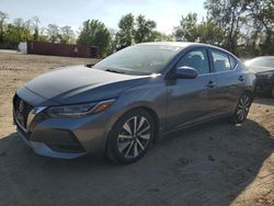 Nissan salvage cars for sale: 2020 Nissan Sentra SV