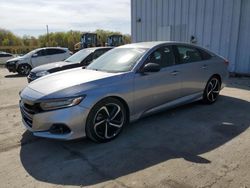 Honda salvage cars for sale: 2021 Honda Accord Sport