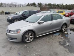 Vehiculos salvage en venta de Copart Exeter, RI: 2012 Volkswagen Passat SE