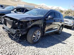 Salvage cars for sale from Copart Reno, NV: 2020 Hyundai Santa FE SEL