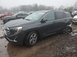 GMC Terrain salvage cars for sale: 2018 GMC Terrain SLT