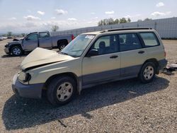 Subaru Forester L salvage cars for sale: 2002 Subaru Forester L