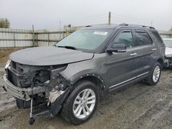 Salvage cars for sale from Copart Arlington, WA: 2015 Ford Explorer XLT