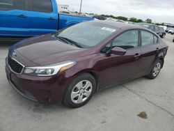 2017 KIA Forte LX en venta en Grand Prairie, TX