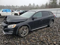 Salvage cars for sale from Copart Windham, ME: 2016 Volvo V60 Cross Country Premier