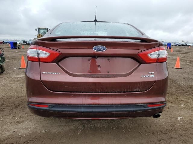 2016 Ford Fusion SE Hybrid