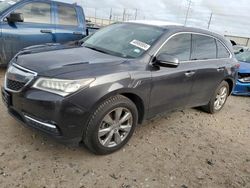 Salvage cars for sale from Copart Haslet, TX: 2014 Acura MDX Advance