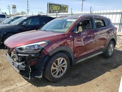 Salvage cars for sale from Copart Chicago Heights, IL: 2017 Hyundai Tucson Limited