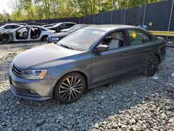 Volkswagen salvage cars for sale: 2016 Volkswagen Jetta Sport